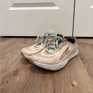 Altra Women's Pink Cream Athletic Shoes